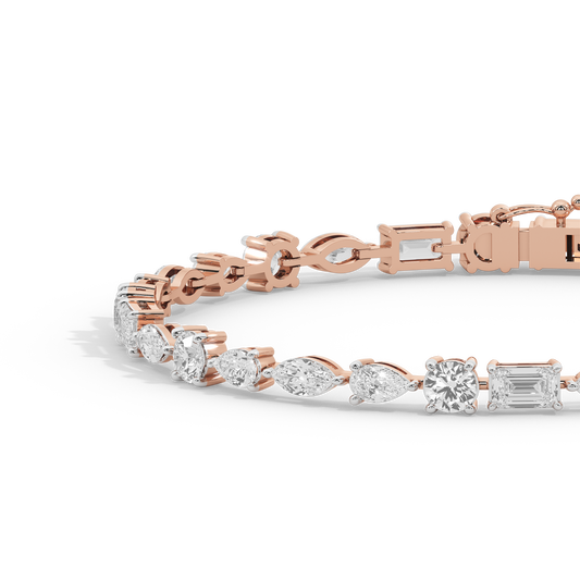The Eternity Mosaic Diamond Bracelet