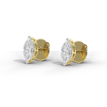 Marquise Diamond Studs