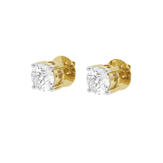 Lustre Solitaire Studs