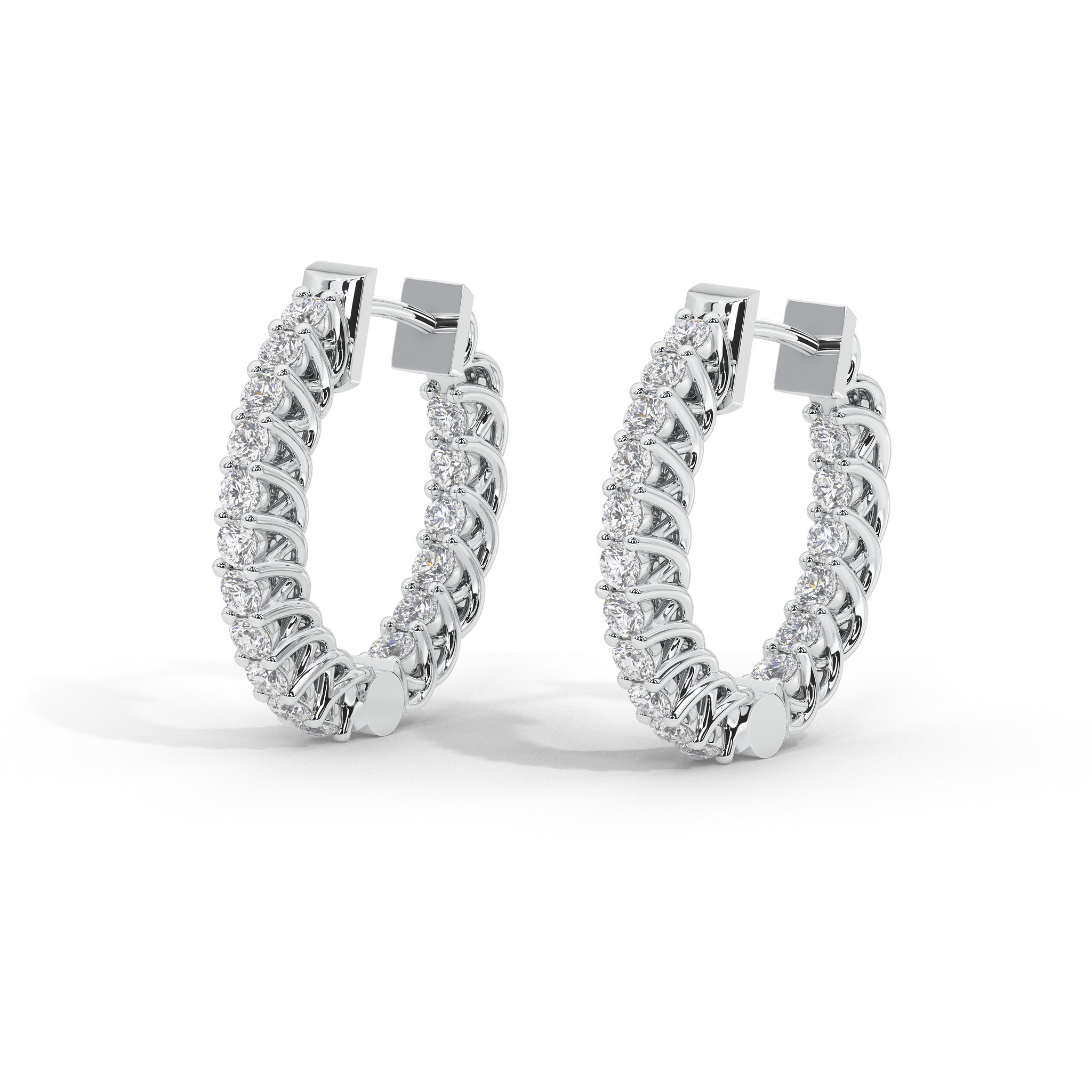 Inside-Out Sparkle Hoops