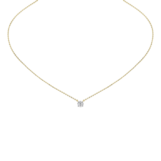 Brilliance Solitaire Necklace