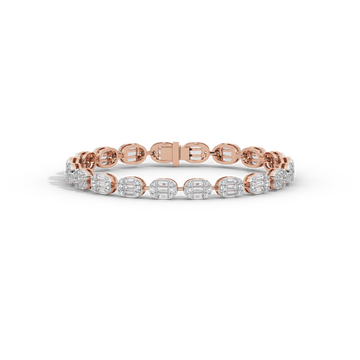 Diamond Duo Tennis Bracelet