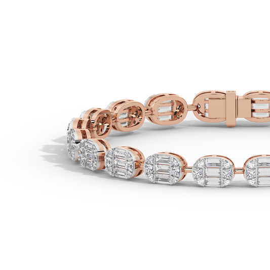 Diamond Duo Tennis Bracelet