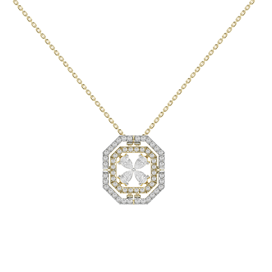 Diamond Lattice Pendant